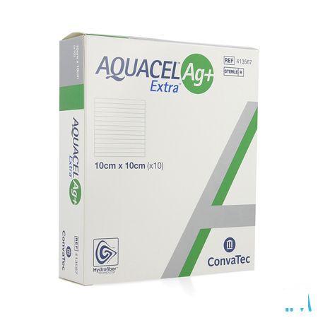 Aquacel Ag+ Extra 10 X 10Cm 10 413567