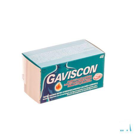 Gaviscon Fraise Comprimes A Croquer 48 X 250 mg