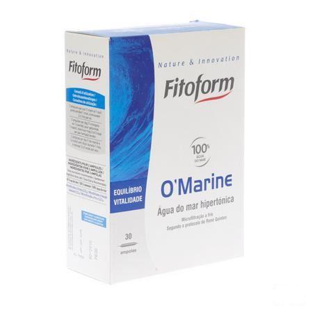 O Marine Ampoule Buvable 30x10 ml Fitoform  -  Bioholistic Diffusion