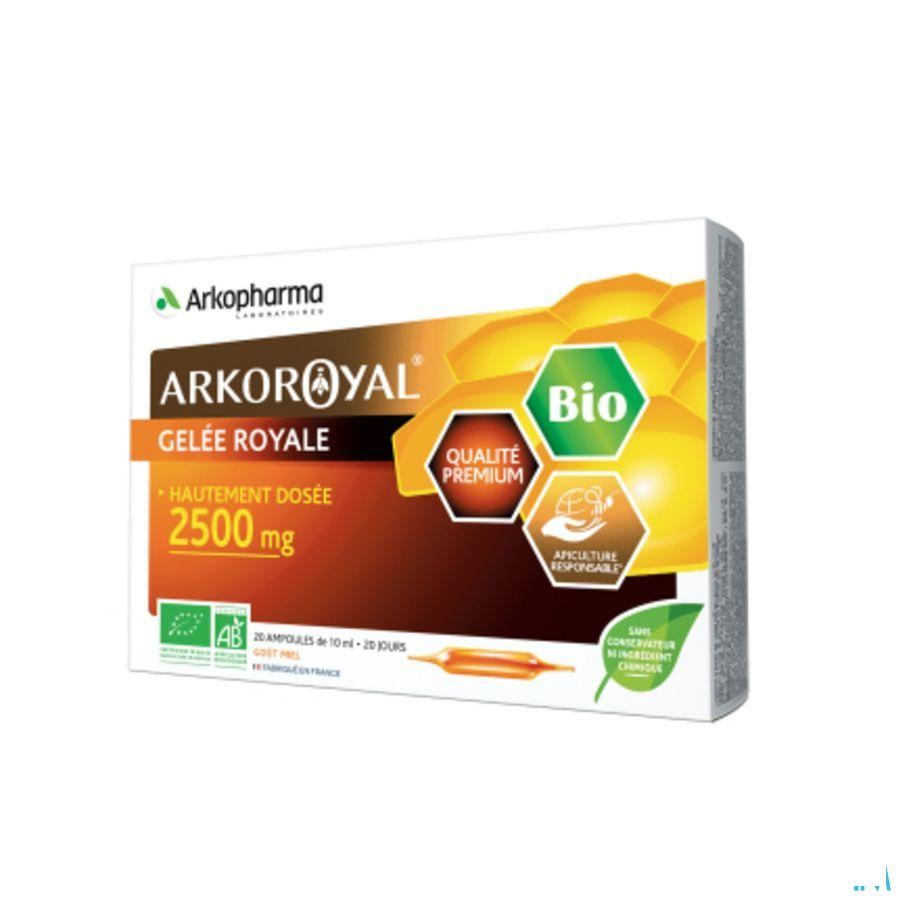 Arkoroyal Bio 2500 mg Amp 20  -  Arkopharma
