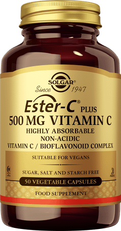Solgar Ester-c Plus V-Capsule 50x500 mg  -  Solgar Vitamins