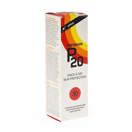 P20 Zonnespray Ip30 100 ml  -  Eurocosmetic International