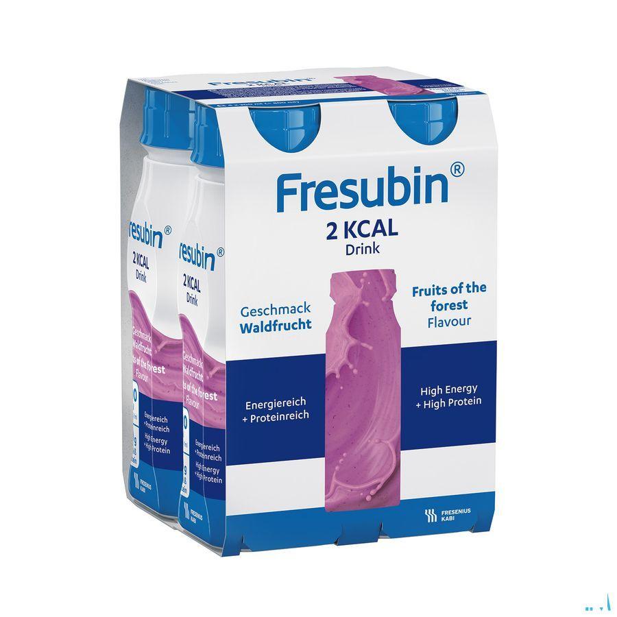 Fresubin 2kcal Drink Fruit Foret Flacon 4x200 ml  -  Fresenius