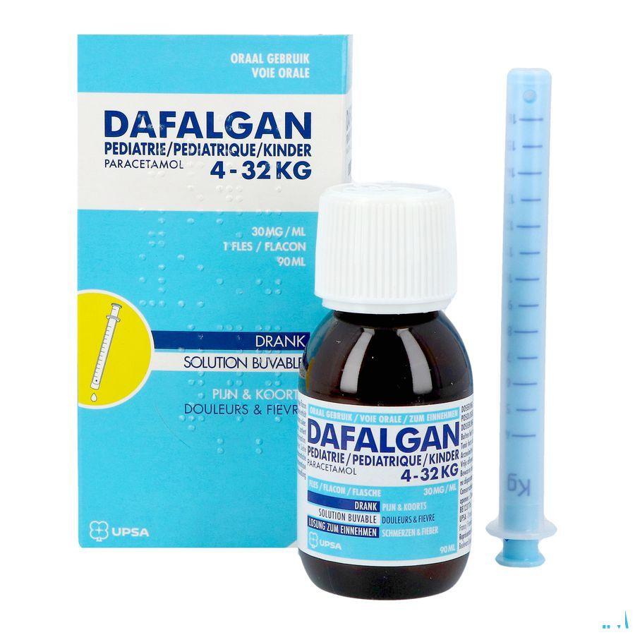Dafalgan Pediatrie 30 mg/ml Sirop Flacon 90 ml