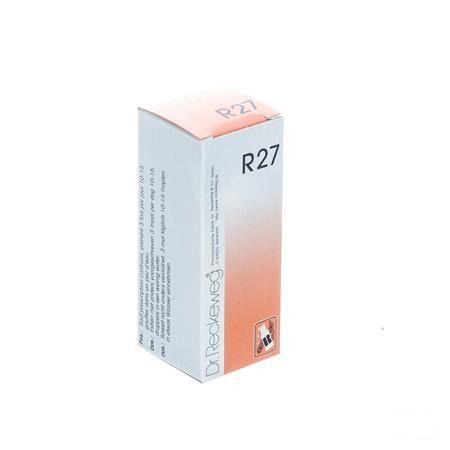 Reckeweg Dr. R27 Gouttes 50 ml  -  Nut-Hom-Phyt