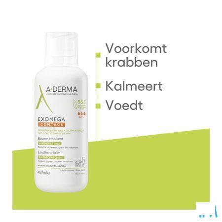 Aderma Exomega Control Baume Emollient 400 ml  -  Aderma