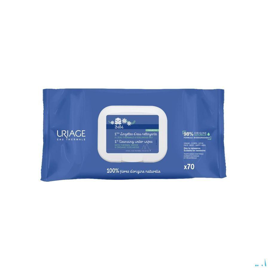 Uriage 1Ere Lingettes Nettoyant 70