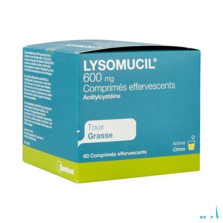 Lysomucil Cpr Eff. 600 mg 60