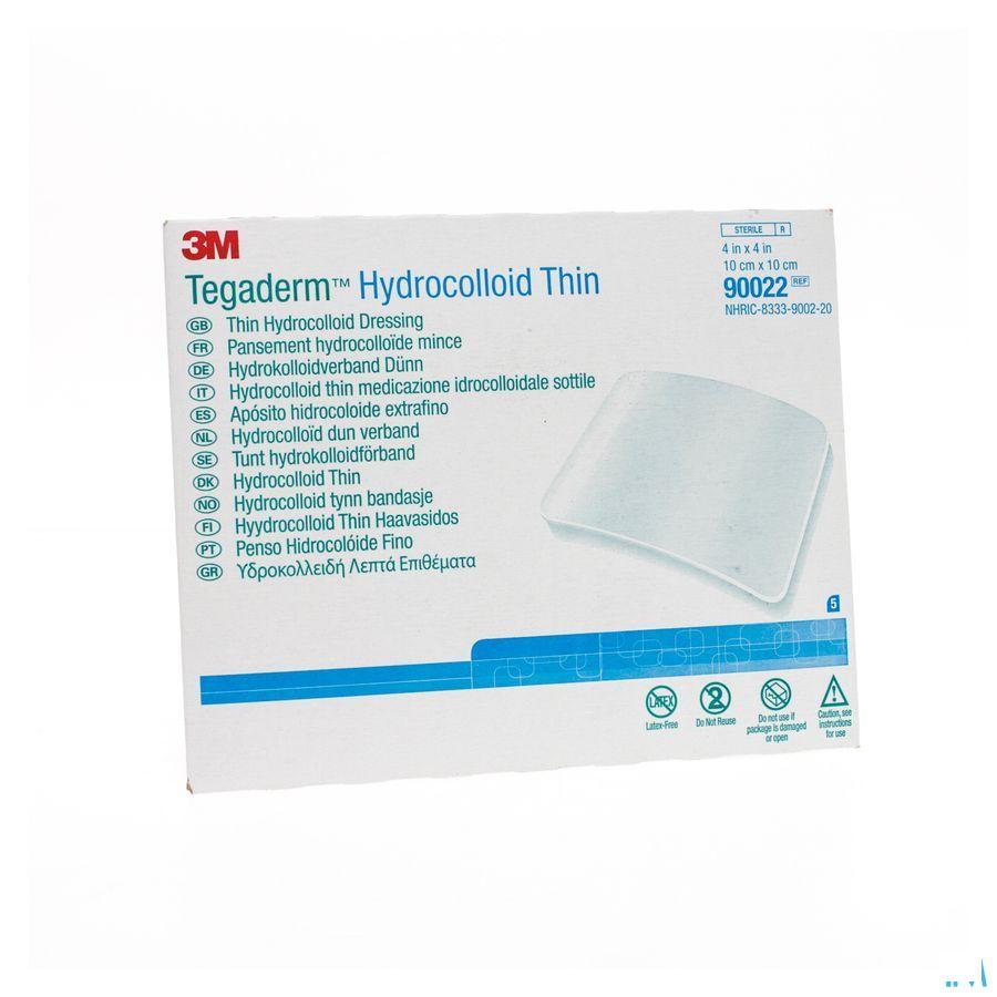 Tegaderm Hydrocol.square Steril Thin10x10cm5 90022  -  3M