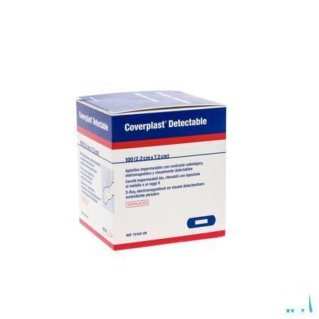 Coverplast DetecComprimese Pansement Urgence 2,2x7,2cm 100