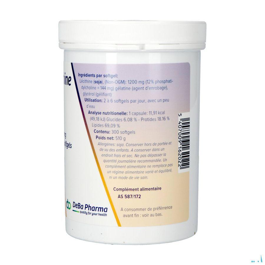 Lecithine Capsule 300x1200 mg  -  Deba Pharma