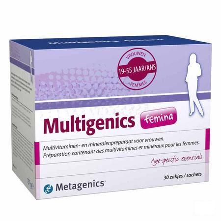 Multigenics Femina Poeder Zakje 30 7284  -  Metagenics