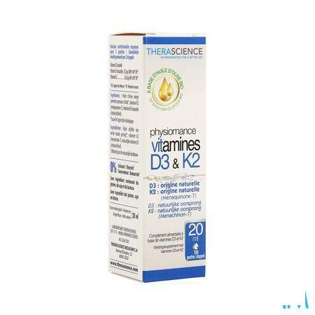 D3 K2 Flacon 20 Ml Physiomance PHY309  -  Therascience