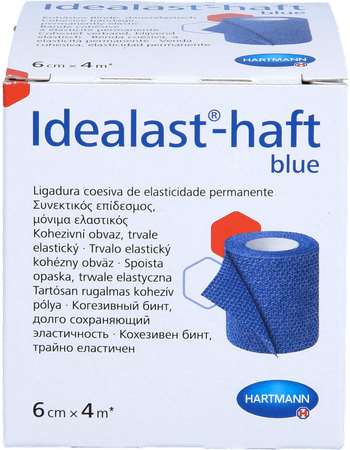 Idealast-haft Blauw 6cmx4m 1 P/s  -  Hartmann