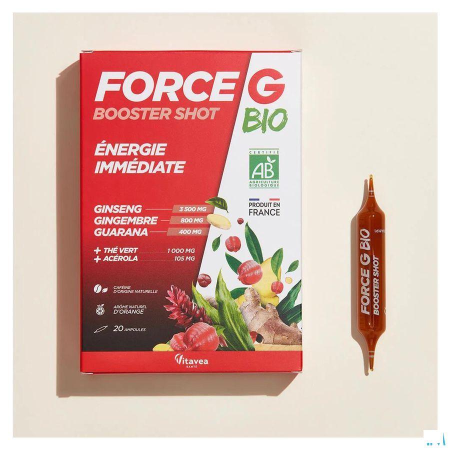 Force G Booster Shot Bio Ampullen 20  -  Nutrisante