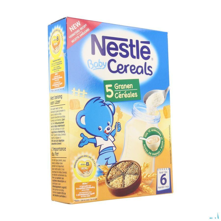 Nestle Baby Cereals 5 Granen 250 gr  -  Nestle