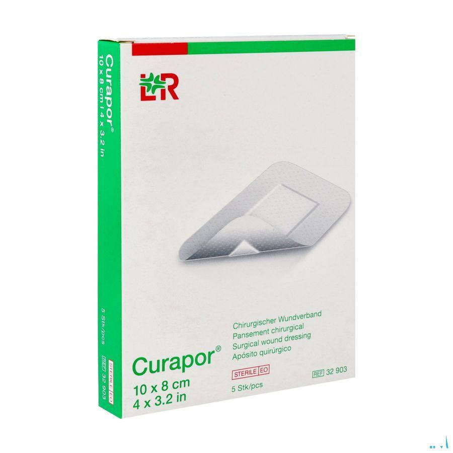 Curapor Verband Chirurg. Steriel 10cmx 8cm 5 32903  -  Lohmann & Rauscher