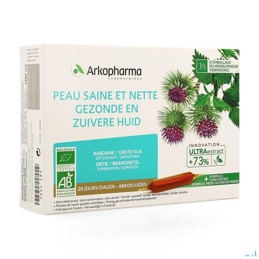 Arkofluide Grote Klis Brandnetel Ampullen 20x10 ml  -  Arkopharma