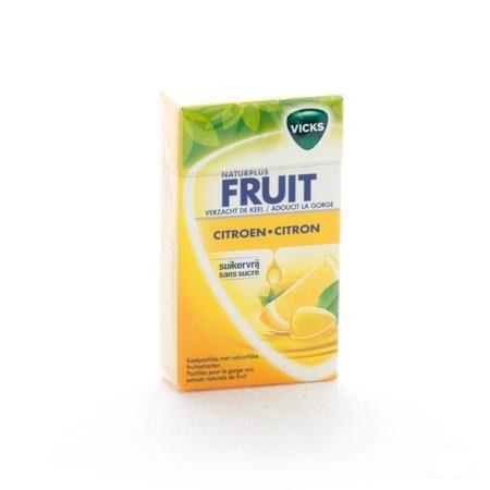 Vicks Lemon + c Zonder Suiker 40 gr Box