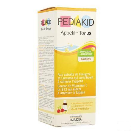 Pediakid Eetlust Energie Oplossing Drink Flacon 125 ml