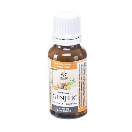 Ginjer Original Forte Druppels 20 ml - Lemon Pharma  -  Eureka Pharma