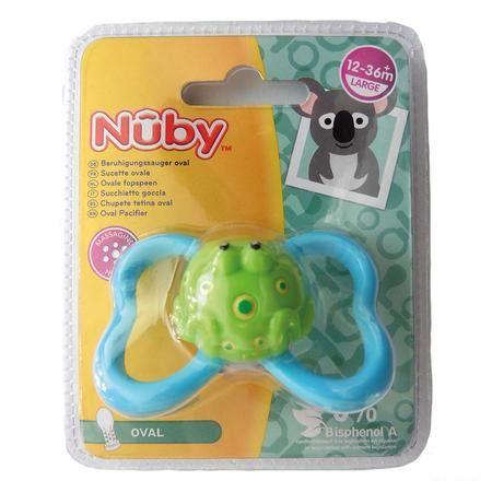 Nuby Sucette Ovale Paci-palsac 3d - 6-18m  -  New Valmar