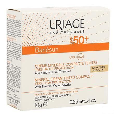 Uriage Bariesun Ip50 + Creme Miner. Comprimes doree Poudre 10 gr
