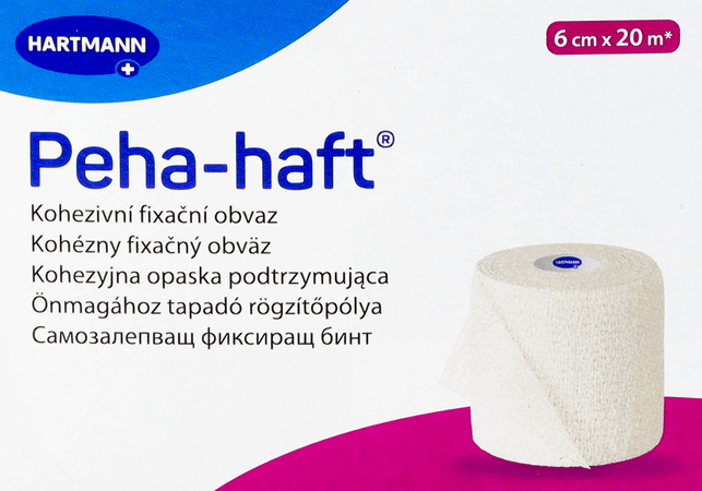 Peha-haft Latexfree 6cmx20m 1 P/s  -  Hartmann