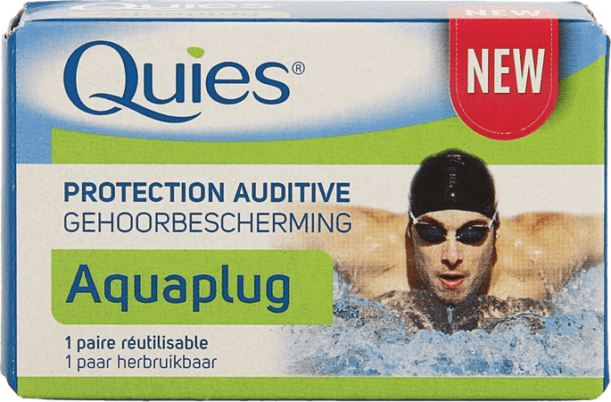 Quies Protection Auditive Aquaplug 1 Paire  -  Quies