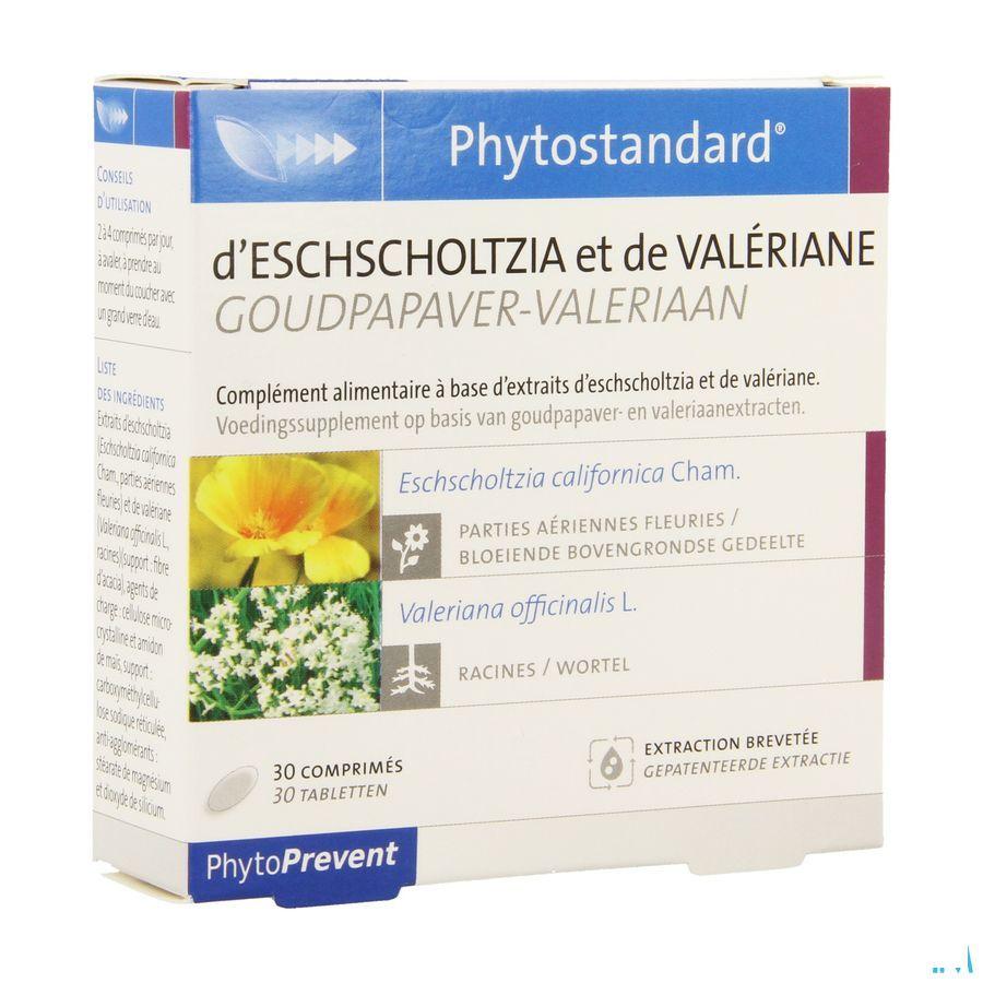 Phytostandard Goudpapaver-valerian Blist.comp 2x15  -  Pileje