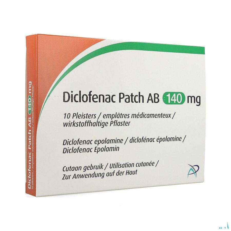 Diclofenac Patch Ab 140Mg Pleister 10  -  Aurobindo