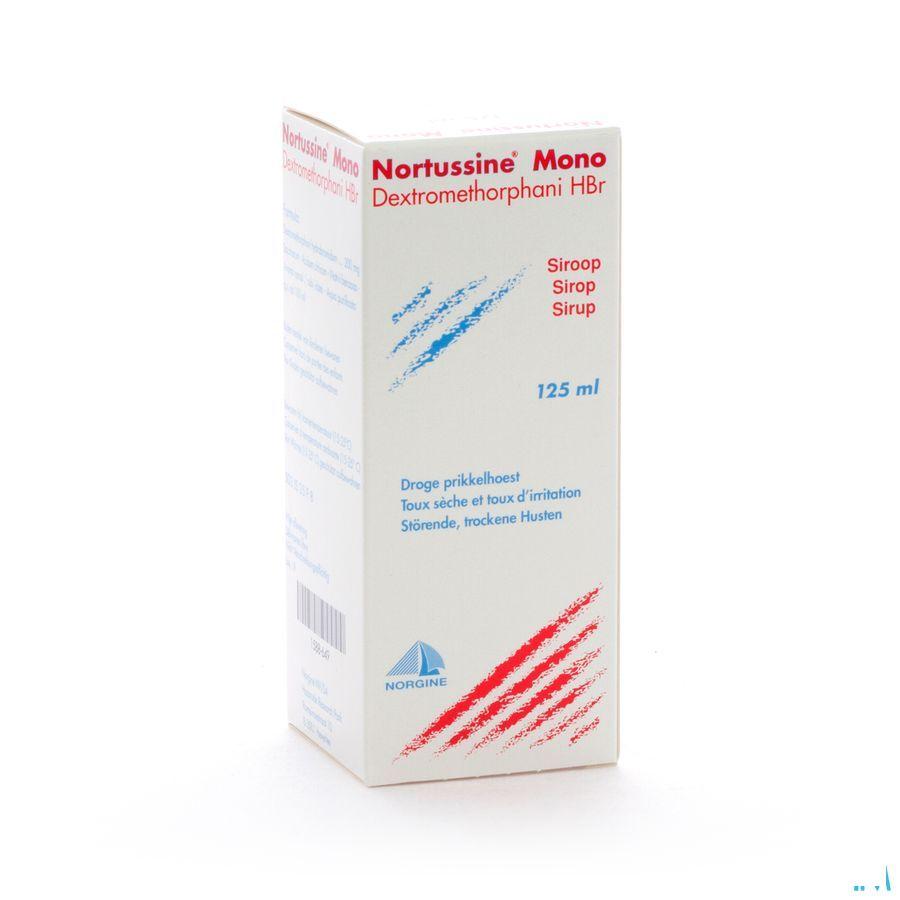 Nortussine Mono Siroop 125 ml 2 mg/ml 