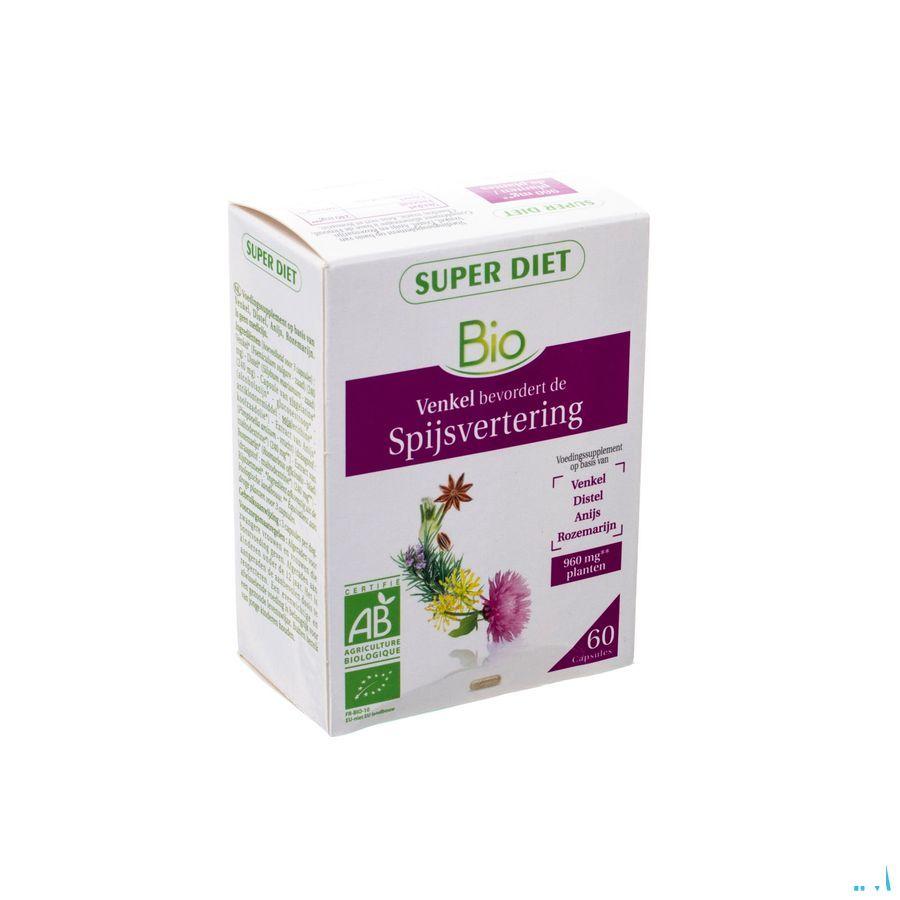 Super Diet Complexe Welzijn Lever Bio Capsule 60  -  Superdiet Laboratoires