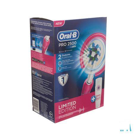 Oral B Pro 2500 Cross Action Pink