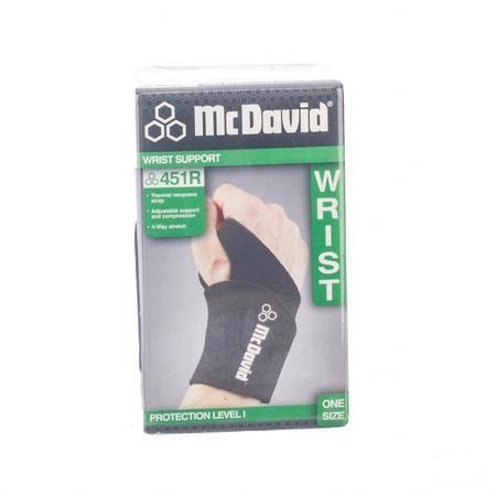 Mcdavid Wrist Support Black One Size 451