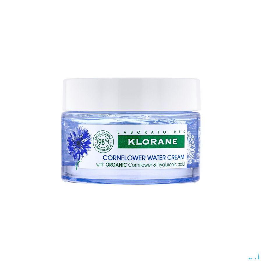Klorane Gezicht Korenbloem Watercreme 50 ml