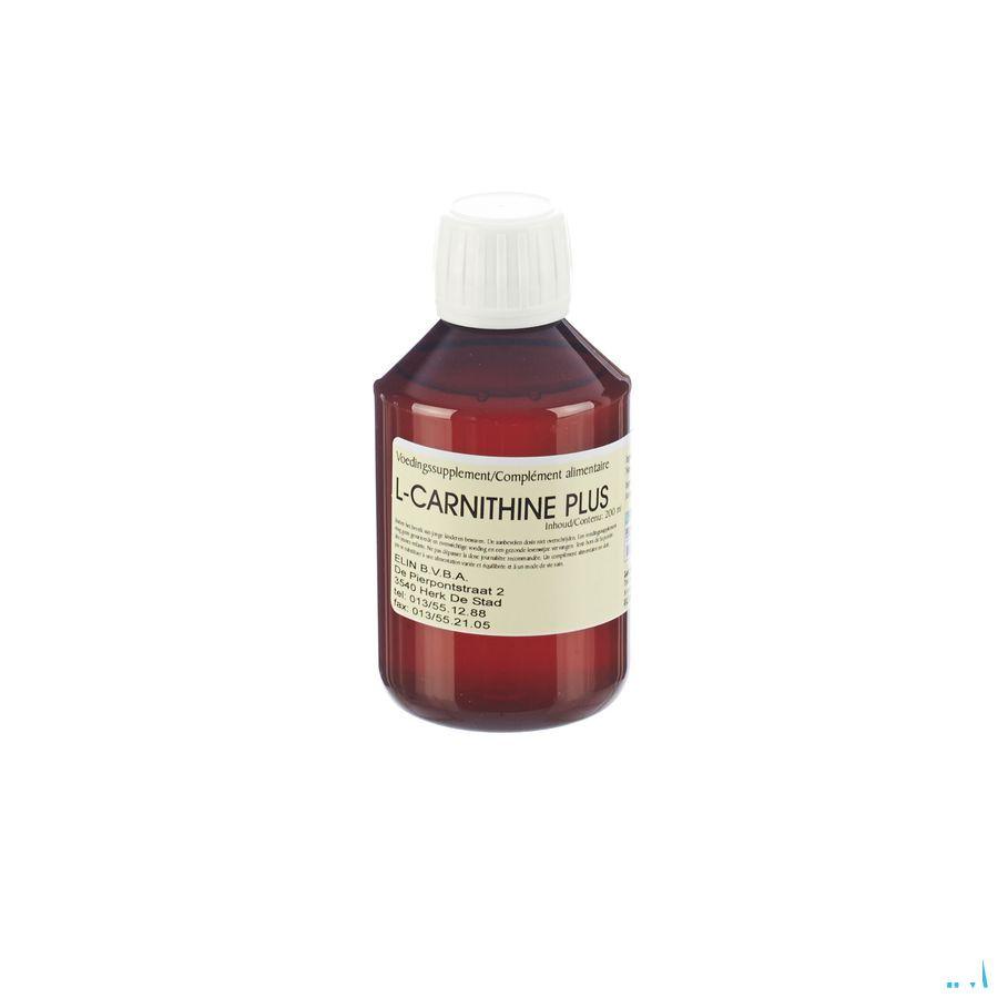 L-carnithine Plus Oplossing 200 ml  -  Elin