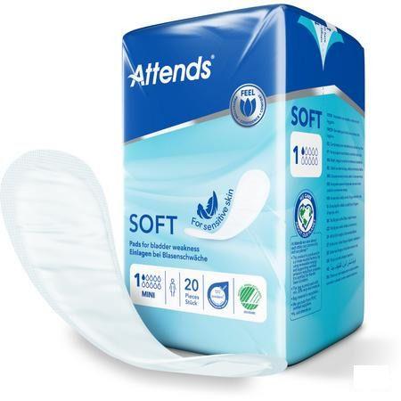 Attends Soft 1 Mini Inleg Anatom. 1x20