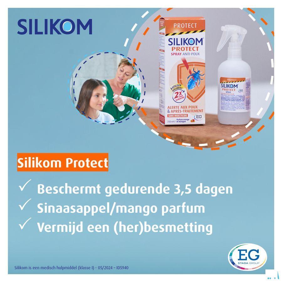 Silikom Protect Lotion Luizen Spray 200 ml  -  EG