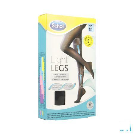 Scholl Light Legs 20d Small Black