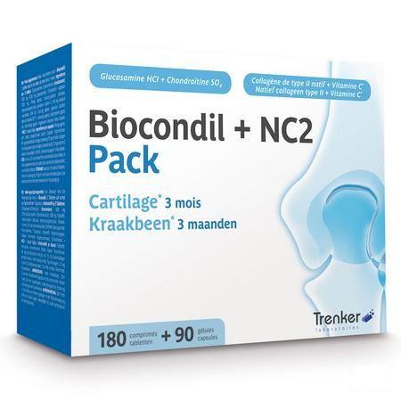 Biocondil Nc2 Comprimes Pellicules 180 + Gel 90  -  Trenker
