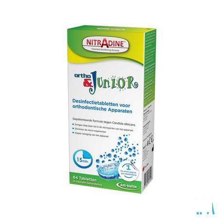 Nitradine Ortho & Junior Tabletten 64  -  Dental Care Products