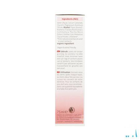 Weleda Tandpasta Ratanhia Roos 75 ml  -  Weleda