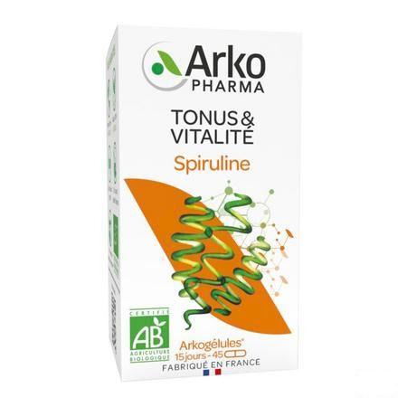 Arkogelules Spiruline Bio Capsule 45  -  Arkopharma