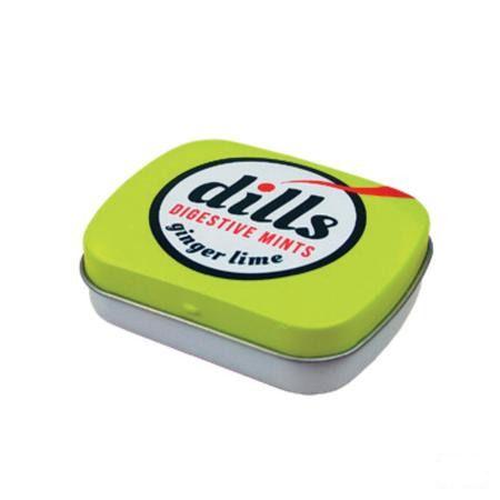 Dills Ginger & Lime Mints sans sucre 15 gr