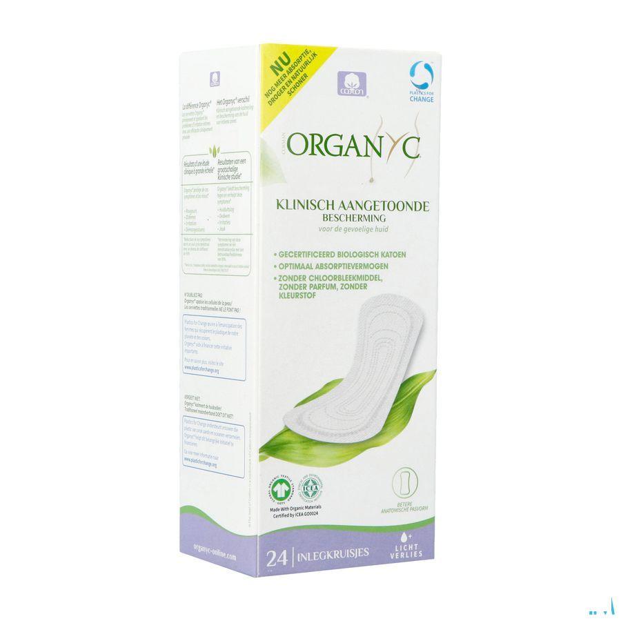 Organyc Inlegkruisjes Katoen Bio 24