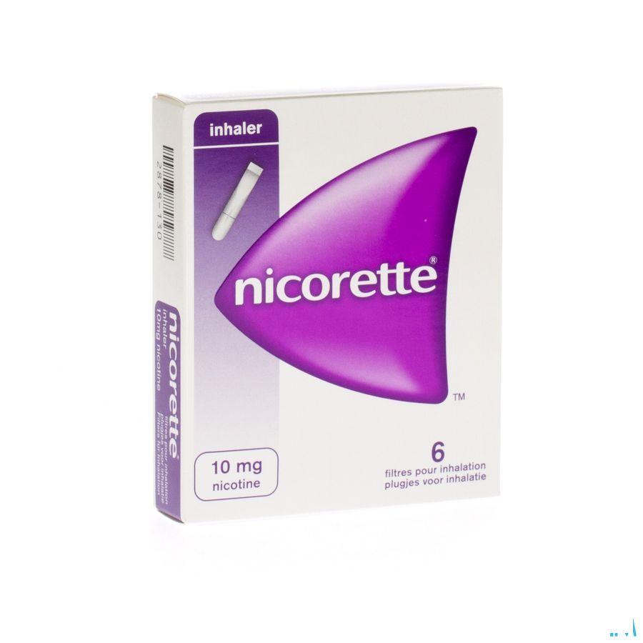 Nicorette Inhaler 10 mg Plugje Voor Inhalatie 6