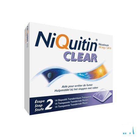 Niquitin Clear Patches 14 X 14 mg