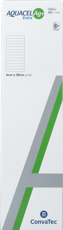 Aquacel Ag+ Extra 4 X 30Cm 10 413599