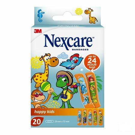 Nexcare 3M Happy Kids Strips 20 N0920Nlw  -  3M